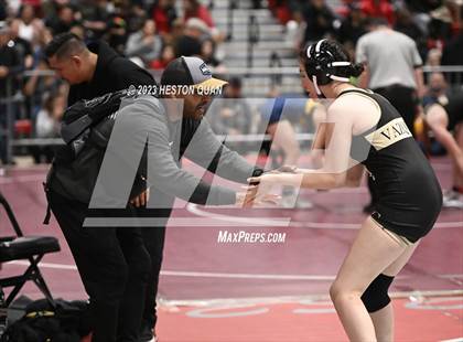 Thumbnail 1 in CIF-SS Girls Masters Wrestling 1/2 photogallery.