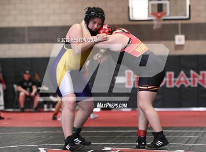 Thumbnail 1 in CIF-SS Girls Masters Wrestling 1/2 photogallery.