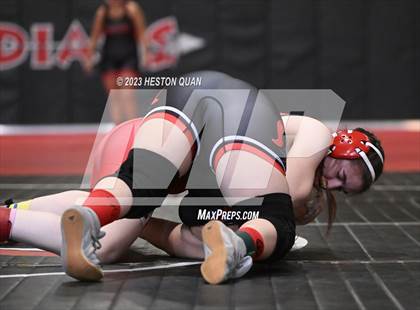 Thumbnail 1 in CIF-SS Girls Masters Wrestling 1/2 photogallery.