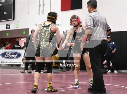 Thumbnail 2 in CIF-SS Girls Masters Wrestling 1/2 photogallery.