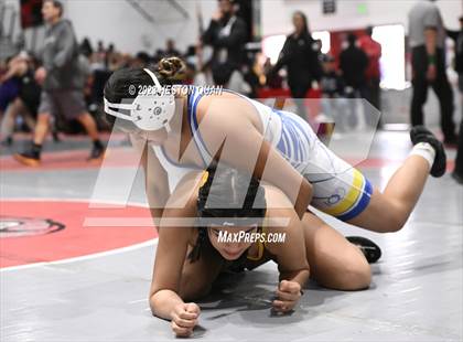 Thumbnail 2 in CIF-SS Girls Masters Wrestling 1/2 photogallery.