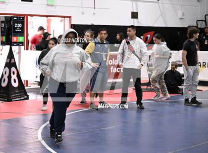 Thumbnail 3 in CIF-SS Girls Masters Wrestling 1/2 photogallery.