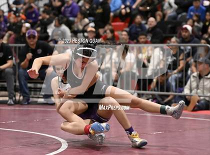 Thumbnail 1 in CIF-SS Girls Masters Wrestling 1/2 photogallery.