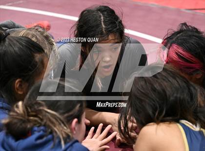 Thumbnail 1 in CIF-SS Girls Masters Wrestling 1/2 photogallery.