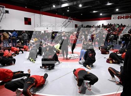 Thumbnail 3 in CIF-SS Girls Masters Wrestling 1/2 photogallery.