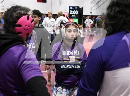 Thumbnail 1 in CIF-SS Girls Masters Wrestling 1/2 photogallery.