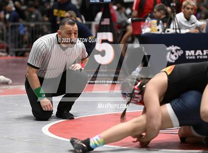 Thumbnail 3 in CIF-SS Girls Masters Wrestling 1/2 photogallery.