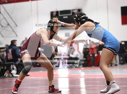 Thumbnail 1 in CIF-SS Girls Masters Wrestling 1/2 photogallery.