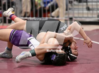 Thumbnail 3 in CIF-SS Girls Masters Wrestling 1/2 photogallery.