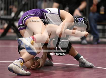 Thumbnail 1 in CIF-SS Girls Masters Wrestling 1/2 photogallery.