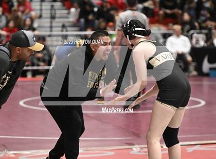 Thumbnail 3 in CIF-SS Girls Masters Wrestling 1/2 photogallery.