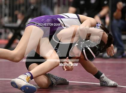 Thumbnail 2 in CIF-SS Girls Masters Wrestling 1/2 photogallery.