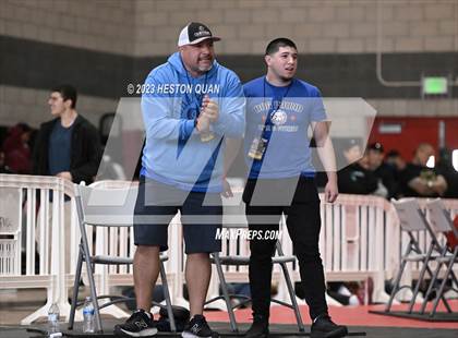 Thumbnail 3 in CIF-SS Girls Masters Wrestling 1/2 photogallery.