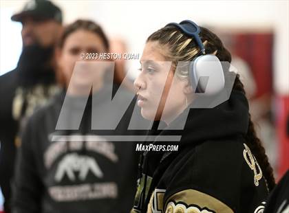 Thumbnail 2 in CIF-SS Girls Masters Wrestling 1/2 photogallery.