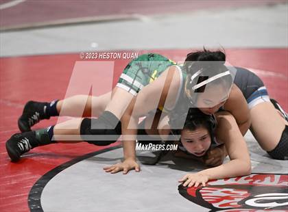 Thumbnail 3 in CIF-SS Girls Masters Wrestling 1/2 photogallery.