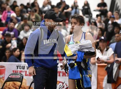 Thumbnail 1 in CIF-SS Girls Masters Wrestling 1/2 photogallery.