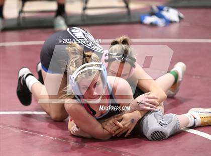 Thumbnail 1 in CIF-SS Girls Masters Wrestling 1/2 photogallery.