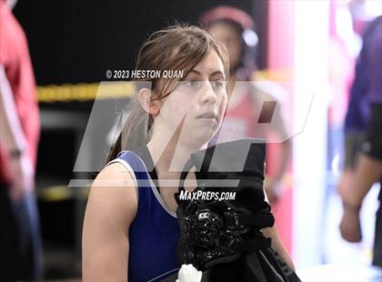 Thumbnail 3 in CIF-SS Girls Masters Wrestling 1/2 photogallery.