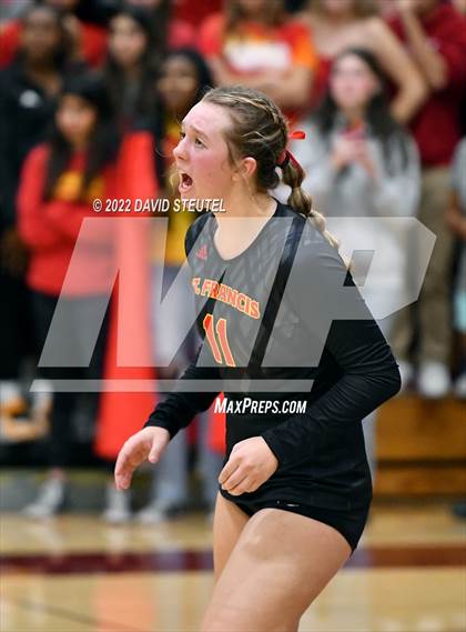 Thumbnail 3 in St. Francis vs. Oak Ridge (CIF SJS D1 Final) photogallery.