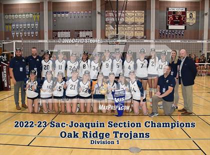 Thumbnail 3 in St. Francis vs. Oak Ridge (CIF SJS D1 Final) photogallery.