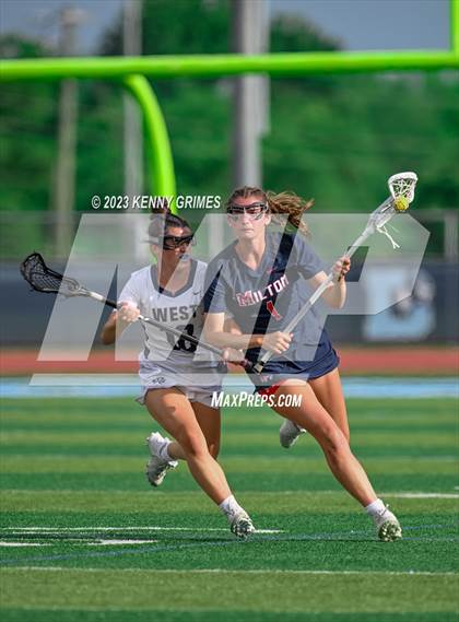 Thumbnail 1 in West Forsyth vs. Milton (GHSA 7A Championship) photogallery.