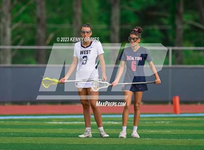 Thumbnail 3 in West Forsyth vs. Milton (GHSA 7A Championship) photogallery.
