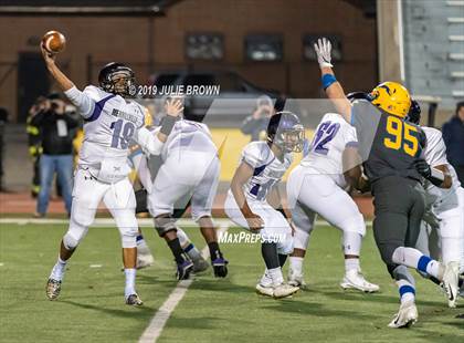 Thumbnail 2 in Merrillville vs Carmel (IHSAA 6A Semifinal Playoff) photogallery.