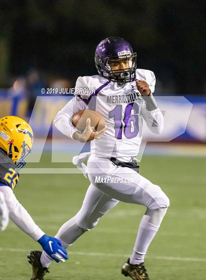 Thumbnail 2 in Merrillville vs Carmel (IHSAA 6A Semifinal Playoff) photogallery.