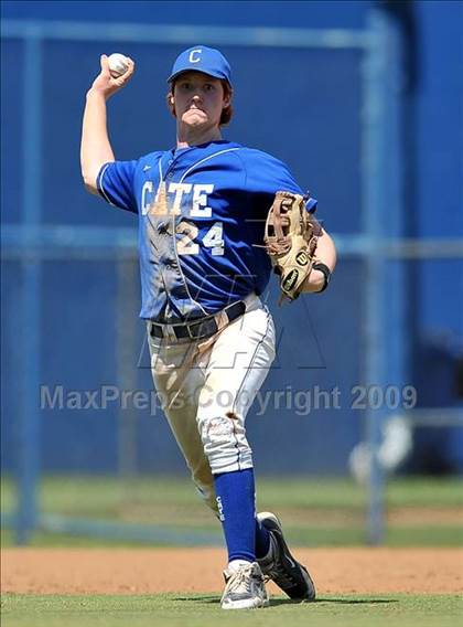 Thumbnail 2 in Cornerstone Christian vs. Cate (CIF SS D7 Final) photogallery.