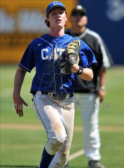 Thumbnail 2 in Cornerstone Christian vs. Cate (CIF SS D7 Final) photogallery.