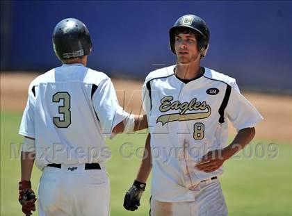 Thumbnail 3 in Cornerstone Christian vs. Cate (CIF SS D7 Final) photogallery.