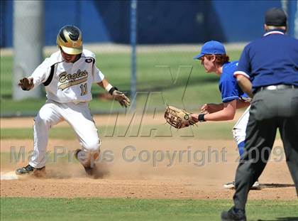 Thumbnail 3 in Cornerstone Christian vs. Cate (CIF SS D7 Final) photogallery.