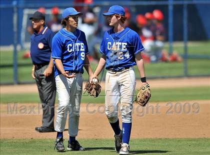 Thumbnail 1 in Cornerstone Christian vs. Cate (CIF SS D7 Final) photogallery.