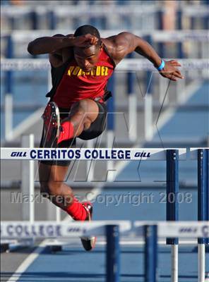 Thumbnail 1 in CIF State Championships (Boys 110m Hurdles - Preliminaries) photogallery.