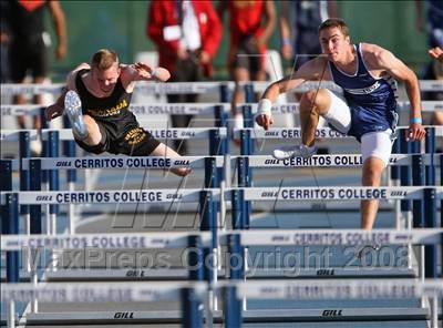 Thumbnail 1 in CIF State Championships (Boys 110m Hurdles - Preliminaries) photogallery.