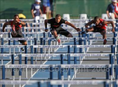 Thumbnail 3 in CIF State Championships (Boys 110m Hurdles - Preliminaries) photogallery.