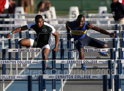 Thumbnail 2 in CIF State Championships (Boys 110m Hurdles - Preliminaries) photogallery.