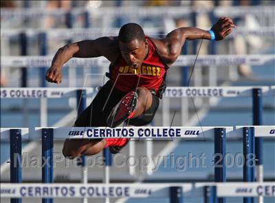 Thumbnail 1 in CIF State Championships (Boys 110m Hurdles - Preliminaries) photogallery.
