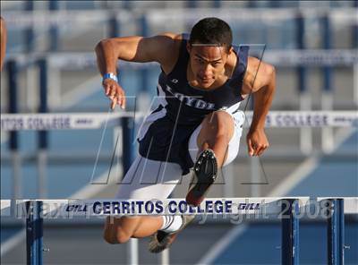 Thumbnail 1 in CIF State Championships (Boys 110m Hurdles - Preliminaries) photogallery.