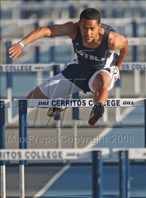 Thumbnail 2 in CIF State Championships (Boys 110m Hurdles - Preliminaries) photogallery.