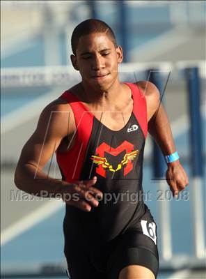 Thumbnail 2 in CIF State Championships (Boys 110m Hurdles - Preliminaries) photogallery.