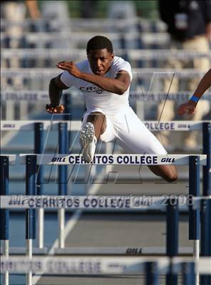 Thumbnail 3 in CIF State Championships (Boys 110m Hurdles - Preliminaries) photogallery.