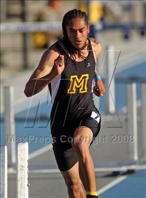 Thumbnail 3 in CIF State Championships (Boys 110m Hurdles - Preliminaries) photogallery.