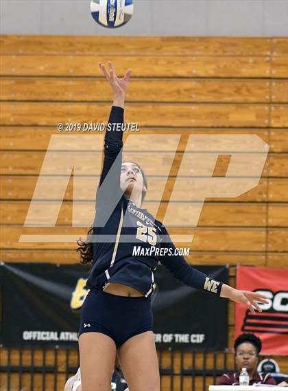 Thumbnail 2 in Central Catholic vs. Nevada Union (CIF SJS D3 Final) photogallery.