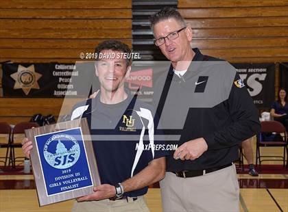 Thumbnail 2 in Central Catholic vs. Nevada Union (CIF SJS D3 Final) photogallery.