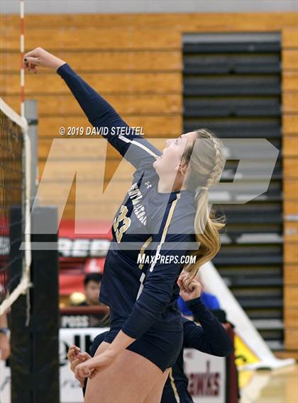Thumbnail 1 in Central Catholic vs. Nevada Union (CIF SJS D3 Final) photogallery.