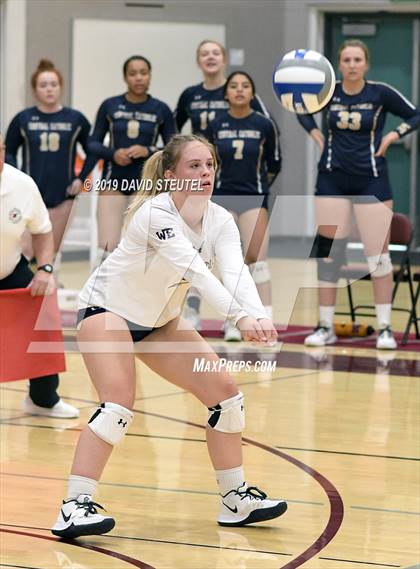 Thumbnail 3 in Central Catholic vs. Nevada Union (CIF SJS D3 Final) photogallery.