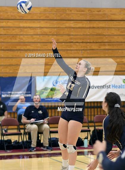 Thumbnail 2 in Central Catholic vs. Nevada Union (CIF SJS D3 Final) photogallery.