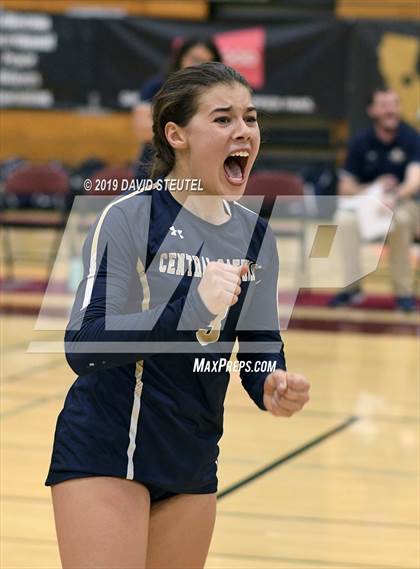 Thumbnail 2 in Central Catholic vs. Nevada Union (CIF SJS D3 Final) photogallery.