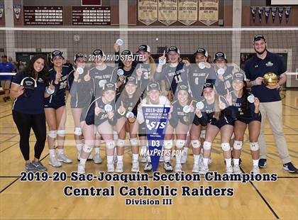 Thumbnail 1 in Central Catholic vs. Nevada Union (CIF SJS D3 Final) photogallery.